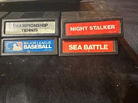 intellivision Games Lot Of 10 with a Intellivoice module