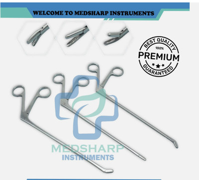 Laminectomy Cushing Pituitary Rodent 2mm x 10mm Straight Down Cup Jaw Set