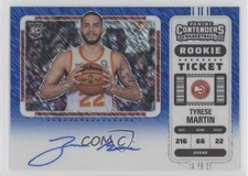 2022-23 Contenders FOTL Premium Edition Blue Shimmer /21 Tyrese Martin Auto 01wt