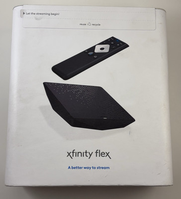 NEW Xfinity Flex Streaming TV Box 4K w/ Remote - Sealed