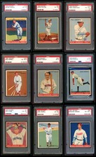 1933 Goudey All-PSA Near Complete Set / Lot 5 - EX 5696469 (100 / 239 cards)