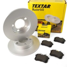TEXTAR Bremsscheibe Bremsbelagsatz für DACIA Logan 2 RENAULT Thalia 3 Twingo