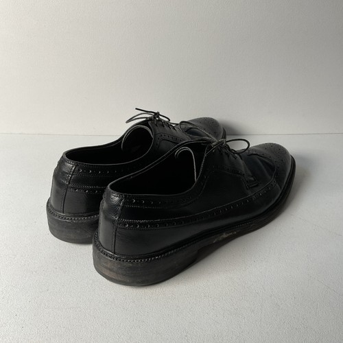 WRIGHT ARCH PRESERVER MEN DRESS SHOE BROGUE BLACK BLU… - Gem