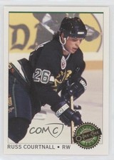 1992-93 O-Pee-Chee Premier Russ Courtnall #20 0c4