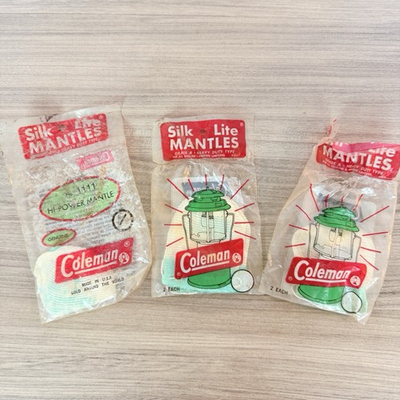 #ad #ad Lot 4 Coleman Silk Lite Mantles 3 Grade A Heavy Duty #21A 1 High Power 1111 $12.99