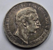 Germania 1909 Federico II moneta d'argento da 3 marchi