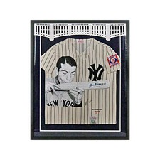 Joe DiMaggio Yankees Signed Painted M&Ness 1939 Prototype 1/1 Framed Jersey (JSA