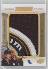 2020-21 Premier Mega Relics Shoulder Logo 3/6 Hampus Lindholm Jumbo Patch k4s
