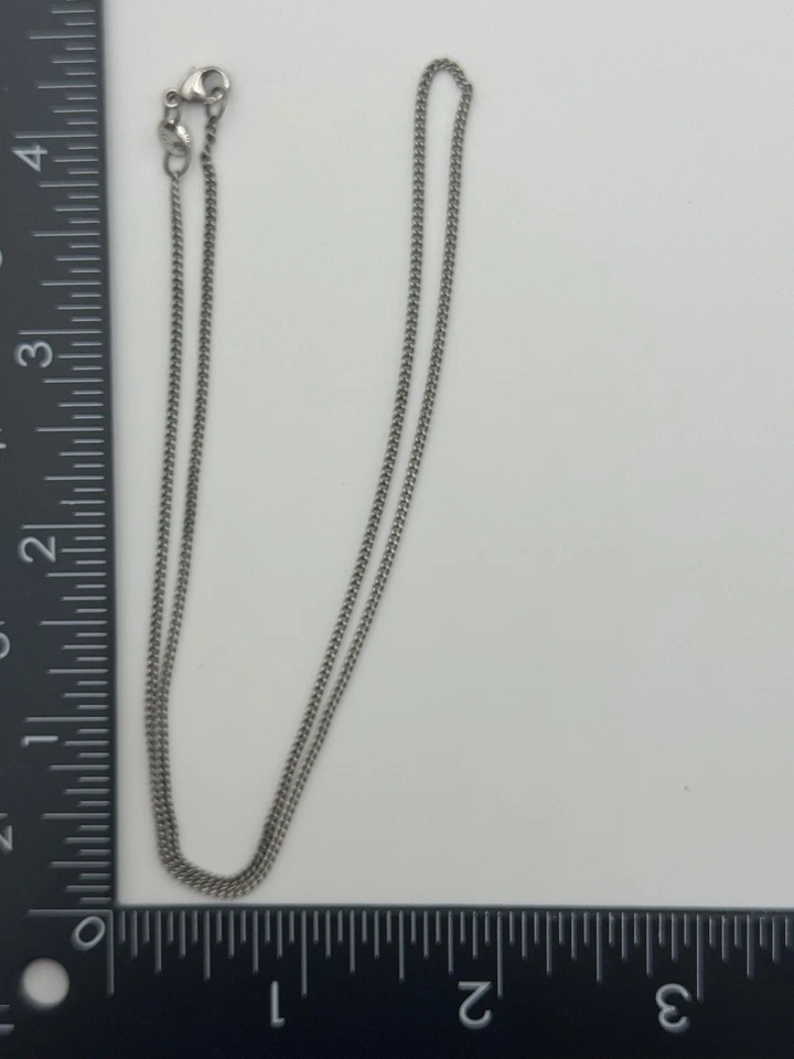 James Avery Sterling Silver Curb Link Chain 18" - Image 4 of 4