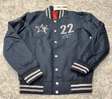 NEW WNBA 2025 Indiana Fever All-Stars Caitlin Clark Bomber Black Jacket Size XS