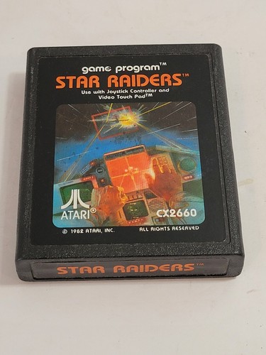 Star Raiders - Atari 2600 - Tested Working 👍 80s Vintage Space Adventure Game