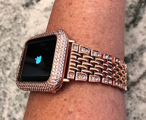 diamond apple watch bezel 42mm
