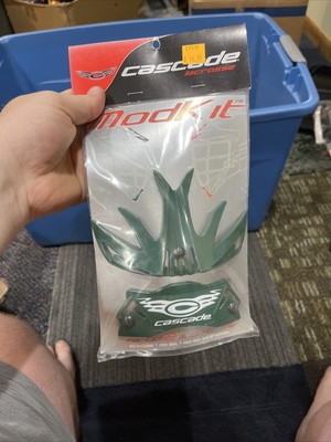 Cascade Lacrosse Mod Kit Helmet (Green Set) For CLH2 CLH2 + Only NOS SKIN