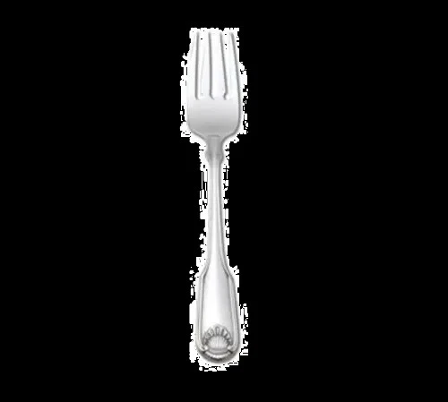 Oneida 2496FSLF Classic Shell 18/10 Stainless Steel 6.75" Salad Fork