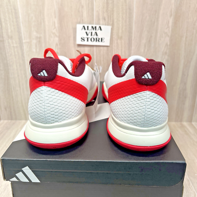 Adidas CourtFlash Pickleball M Shoes White Fuchsia JQ3241 Men\'s Size 10.5 NEW Adidas CourtFlash Pickleball M Shoes White Fuchsia JQ3241  main image 4