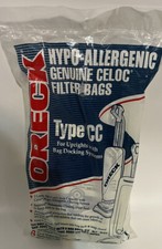 Oreck XL Vacuum Cleaner Bags 8 Pack Type CC Hypo-Allergenic CCPK8DW New