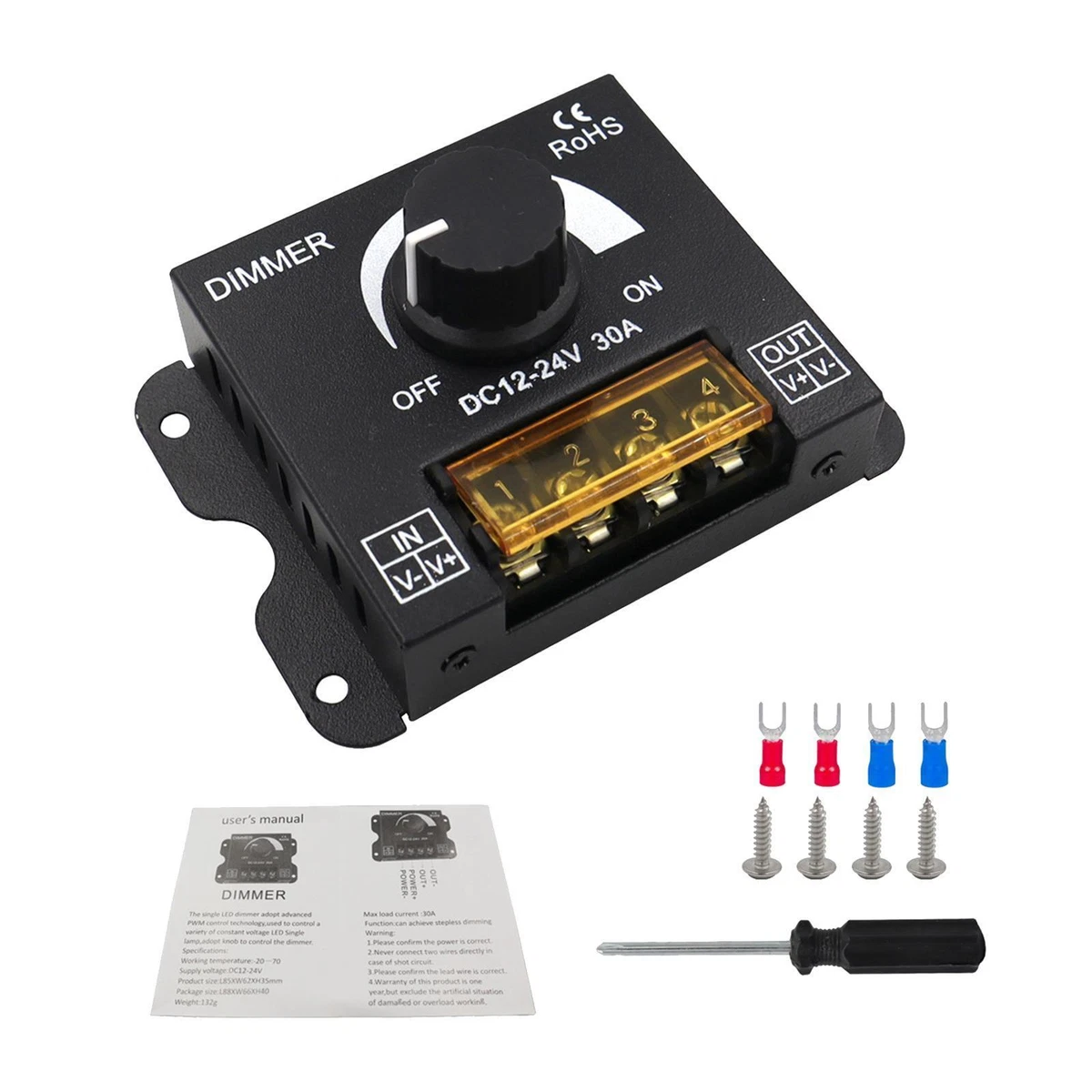 12v led strip dimmer deals
