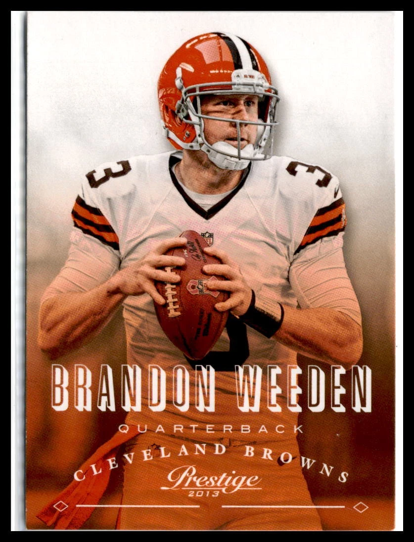 Brandon Weeden trading card
