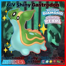 ✨ Shiny GASTRODON BLUE 6IV ✨ Pokemon Brilliant Diamond and Shining Pearl lv100