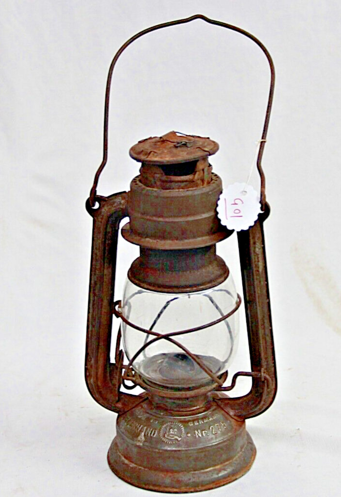 GERMAN NIER KEROSENE #NR. eBay 275 | FIREHAND OIL G01 FEUERHAND VINTAGE LAMP LANTERN