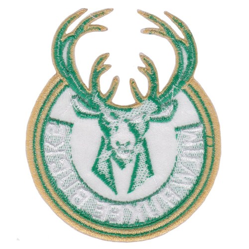 10 pcs Milwaukee Bucks Basketball Logo Size 2.9"x 3.5" Sew Iron on Patch DIY - Picture 9 of 12