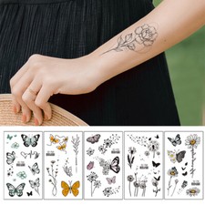 Temporary Tattoos Arm Body Tattoo Sticker Half Sleeve Fake Waterproof Body Art