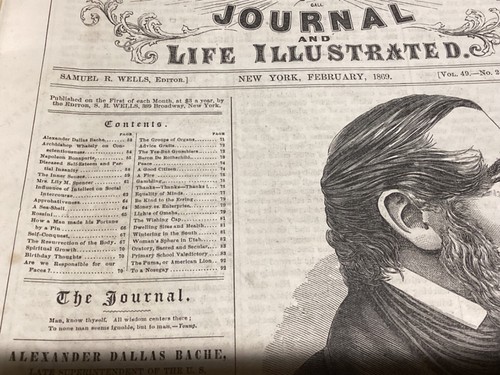 February 1869 Issue Of The American Phrenological Journal And Life Illustrated - 第 3/10 張圖片