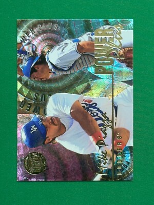1996 Fleer Ultra Series 1 #6 of 12 Mike Piazza Power Plus Gold Medallion