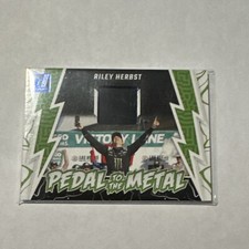 2024 DONRUSS RACING RILEY HERBST PATCH CARD