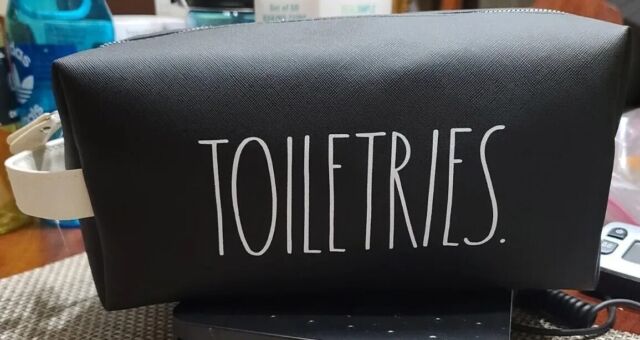 Rae Dunn Toiletry Travel Bag /Mens Toiletry Toiletries bag Size 10.5× 5×5 in
