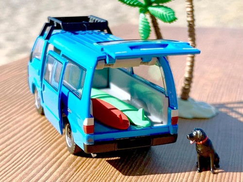 TOMICA LIMITED VINTAGE Diocolle 19b 1/64 Surfing2 MAZDA Bongo Brawny Blue - NUOVO - Foto 19 di 24