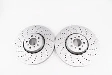 Bmw X5M X6M front brake rotors TopEuro 1201