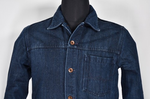 Edwin Ansel Japanese Denim Lined Blanket Jacket Men's size M - Picture 7 of 11