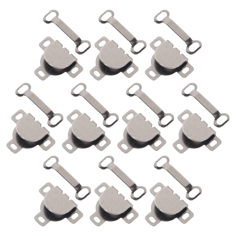 10 Sets of Pants Hook And Bar Fasteners Trousers Hooks Metal Hook and