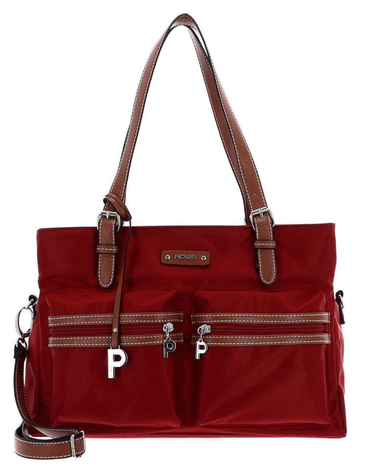PICARD Sonja Shopper M Schultertasche Umhängetasche Tasche Red - Bild 1 von 4
