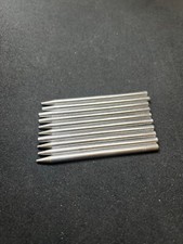 C. E Marshall Co. E 1-9 Taper Mouth Closing Punches - Watch Staking Tool punches