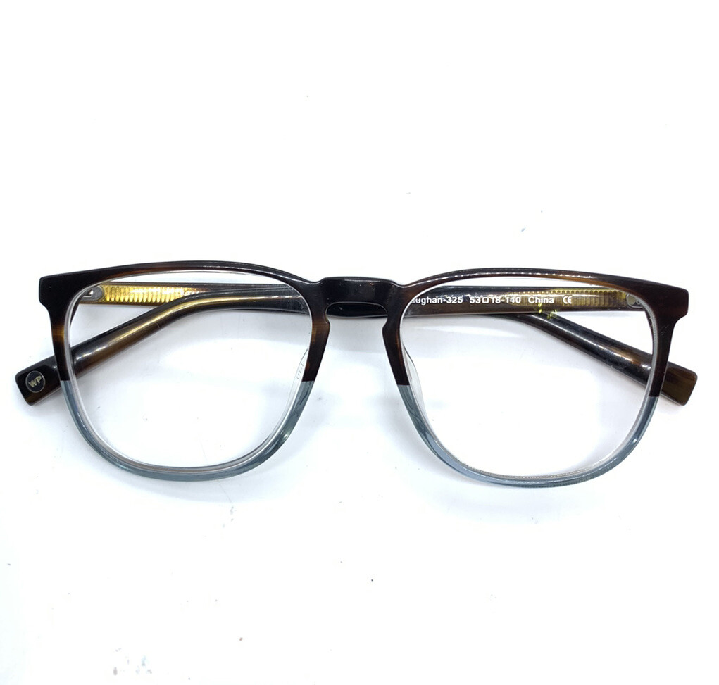 Warby Parker Eyeglasses Frame Brown/Gray Tone VAUGHAN 325 Unisex Eyewear Glasses WARBY PARKER “VAUGHAN 325 Brown/Blue Crystal Split 53-18-140  main image 4