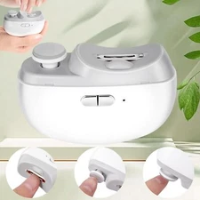 Safety Electric Nail Clipper LED Automatic Thick Nails Trimmer Professional Tool