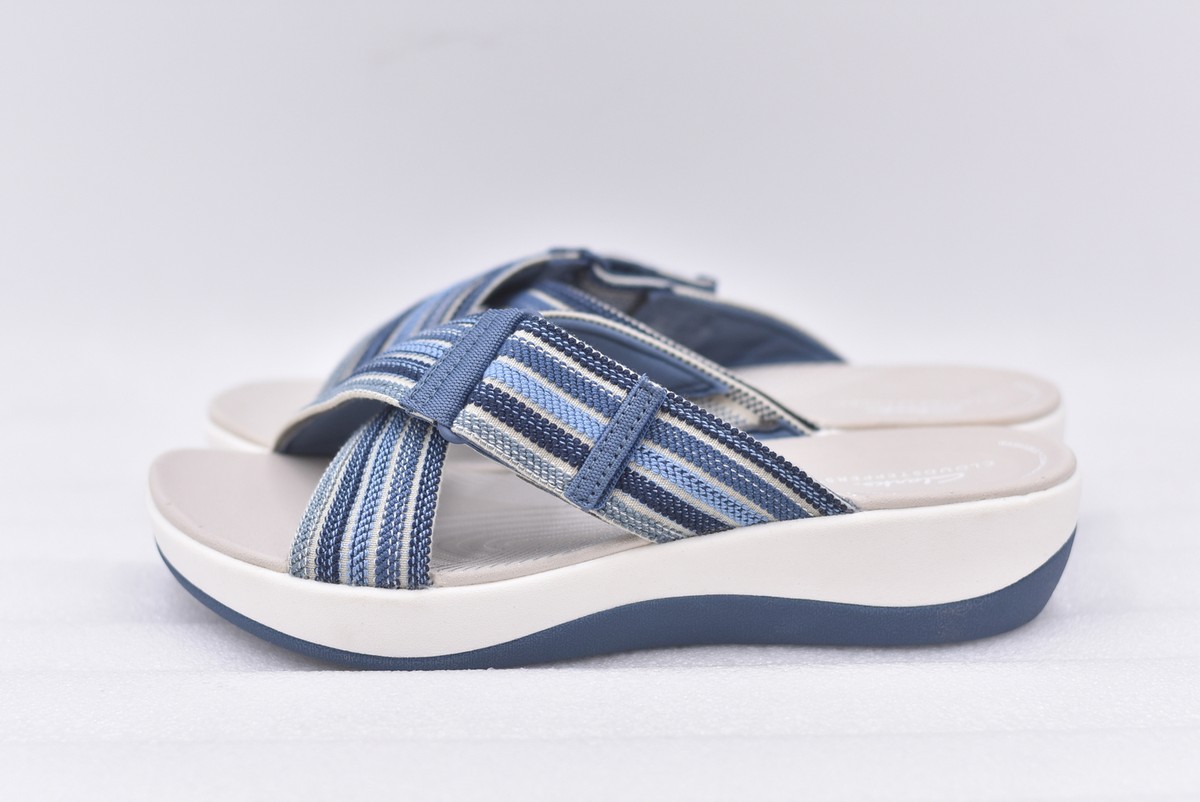 (取寄) クラークス レディース アーラ ウェーブ Clarks women Clarks Arla Wave Blue Combi Women's Clarks Arla Wave Sandals in Blue Combi SIze 10 | eBay