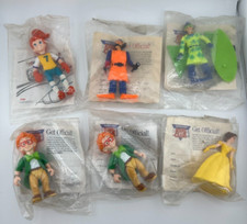 Burger King Kid's Club Happy Meal Toys Action Figures 990-1991 Sealed In Pacakge