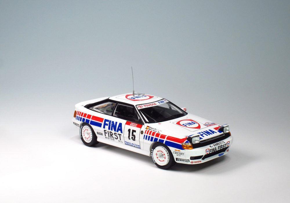 NUNU 24015 Toyota Celica GT4 ST165 91 Tour De Corse Fina 1:24 Plastic Model Kit