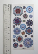 Violette Collection - WINTER MEDALLIO - 1 Sheet Wintertime Stickers #P93