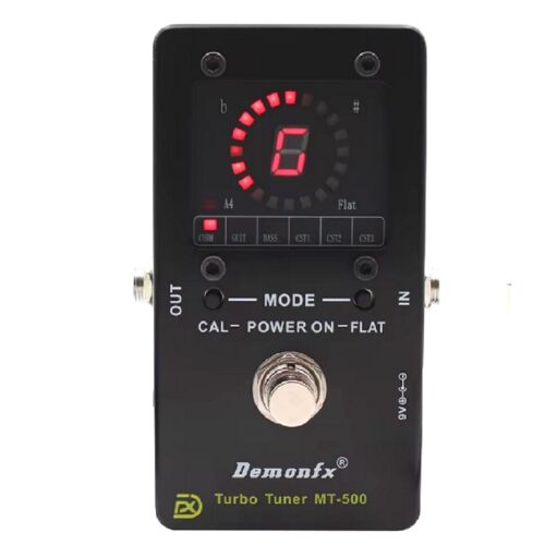 Demonfx Turbo Tuner MT-500 Strobe Tuner Guitar Bass High precision & accuracy CA - Picture 5 of 17