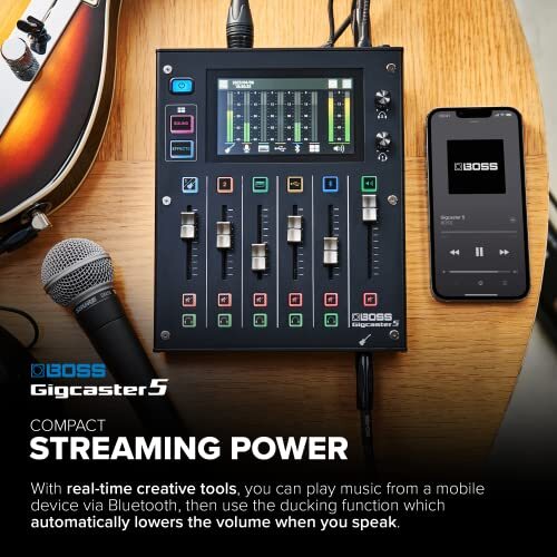 BOSS Gigcaster 5 GCS-5 audio mixer for distribution - Picture 6 of 7