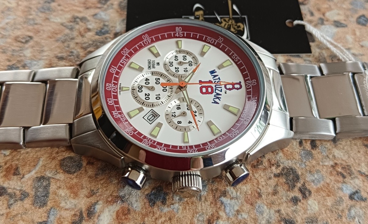 matsuko Citizen Boston Red Sox Matsuzaka 18 Chronograph MLB Limited