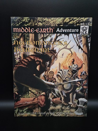 I.C.E. MERP #ME8113 1990 LotR The Necromancer's Lieutenant Abenteuer