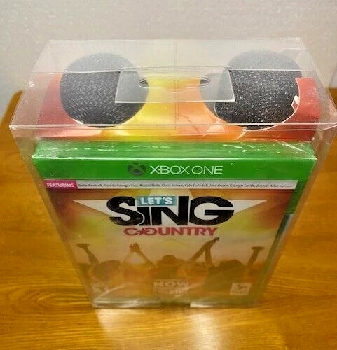 Let's Sing Country: 2-Mic Bundle for Xbox One (2019, Deep Silver) New, Sealed! - Image 2 of 4