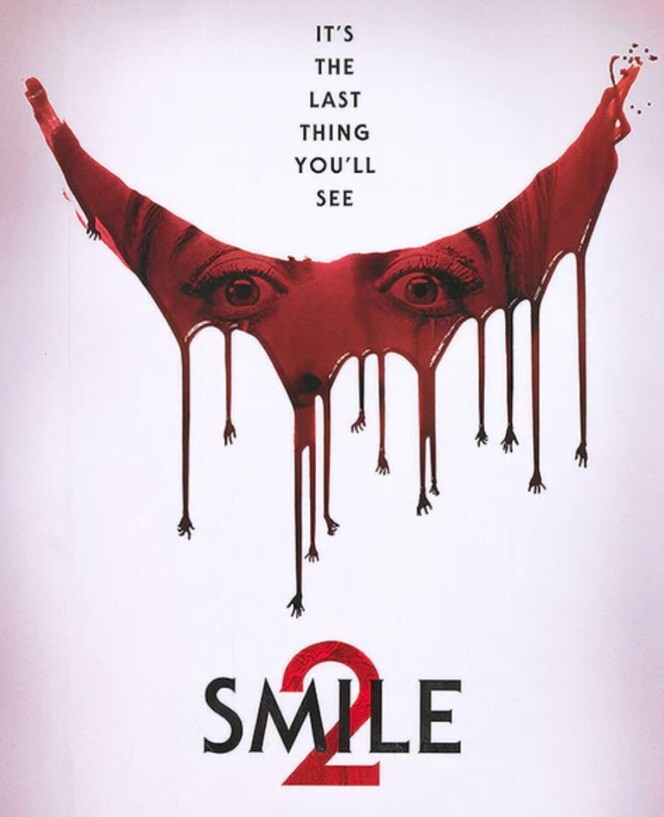 SMILE 2- Original Movie Poster 27x40 D/S October 2024 HORROR