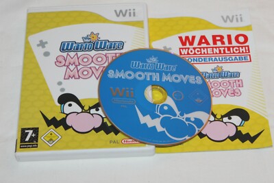 NINTENDO WII SPIEL'' WARIO WARE SMOOTH MOVES '' OVP + ANLEITUNG