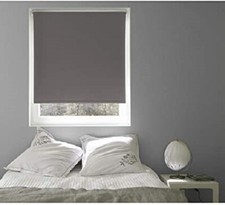 Store enrouleur MADECOSTORE OCCULTANT 90X190 cm GRIS Protection Lumière et froid